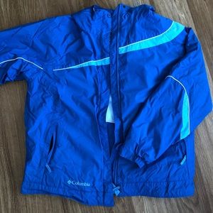 Blue Columbia winter jacket